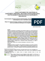 Catografia social  instrumentos de construção do conhecimento territorial