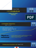 2021.10.16 - PPT1 - Interfaz AutoCAD - Comandos - Coordenadas Cartesianas
