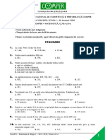 Mate.info.Ro.4763 COMPER, Matematica, Etapa I, 2019-2020, Clasa a II-A
