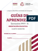 Cuaderno de Aprendizaje. Cuarto Semestre