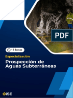 Especialización en Prospección de Aguas Subterráneas