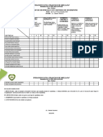 Lista de Cotejo Pequeño Saltarin