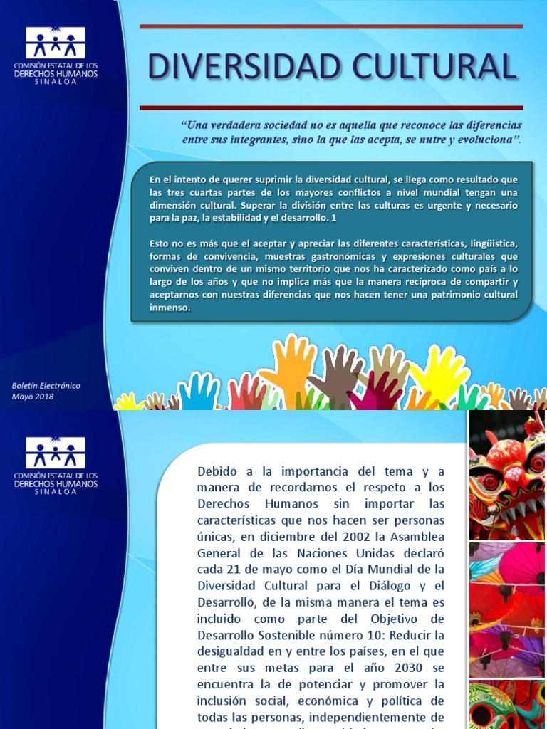 Promoción de la Diversidad Cultural en Sinaloa | PDF | Diversidad ...