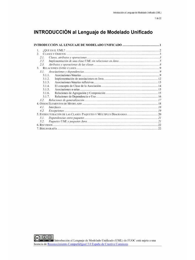 Intro Uml Intro Uml Lic Cc Pdf