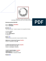 Orquesta de Flautas Del Estado Mérida AUDICIONES