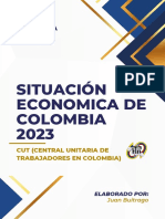 Situación Economica de Colombia 2023 - Informe Ejecutivo (CUT)