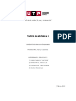 Tarea Académica 3 - Derecho Empresarial