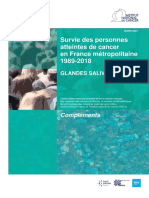 Survie Cancers Salivaires - France 1998-2018 - 3
