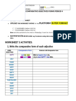 Worksheet 4 Period 4 Comparative Adjectives Ending With y