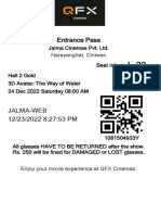 Qfxcinemas Ticket