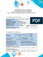 Guía de Actividades y Rúbrica de Evaluacion - Tarea 3 - Sistemas Cardiorrespiratorio, Endocrino y Linfático