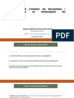 Formation Techniques de Dissertation VF 07 - 12 - 2021