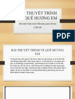 Bài Thuyết Trình Về Quê Hương Em