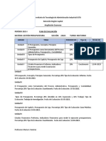 226A3 Plan de Evaluación. Gestión Presupuestaria. Período 2023-I