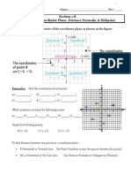 Distance and Midpoint Formula Worksheet 3