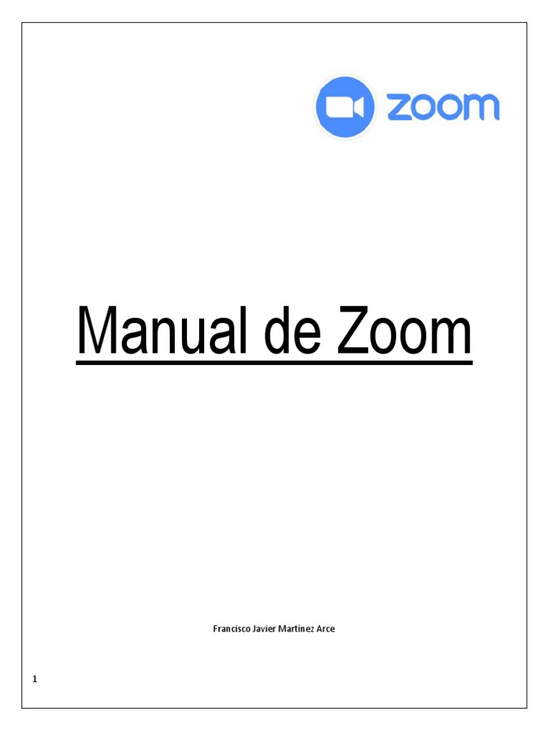 Manual de Zoom para Alumnos PDF Micrófono Software