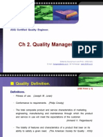 Ch2 Quality Management