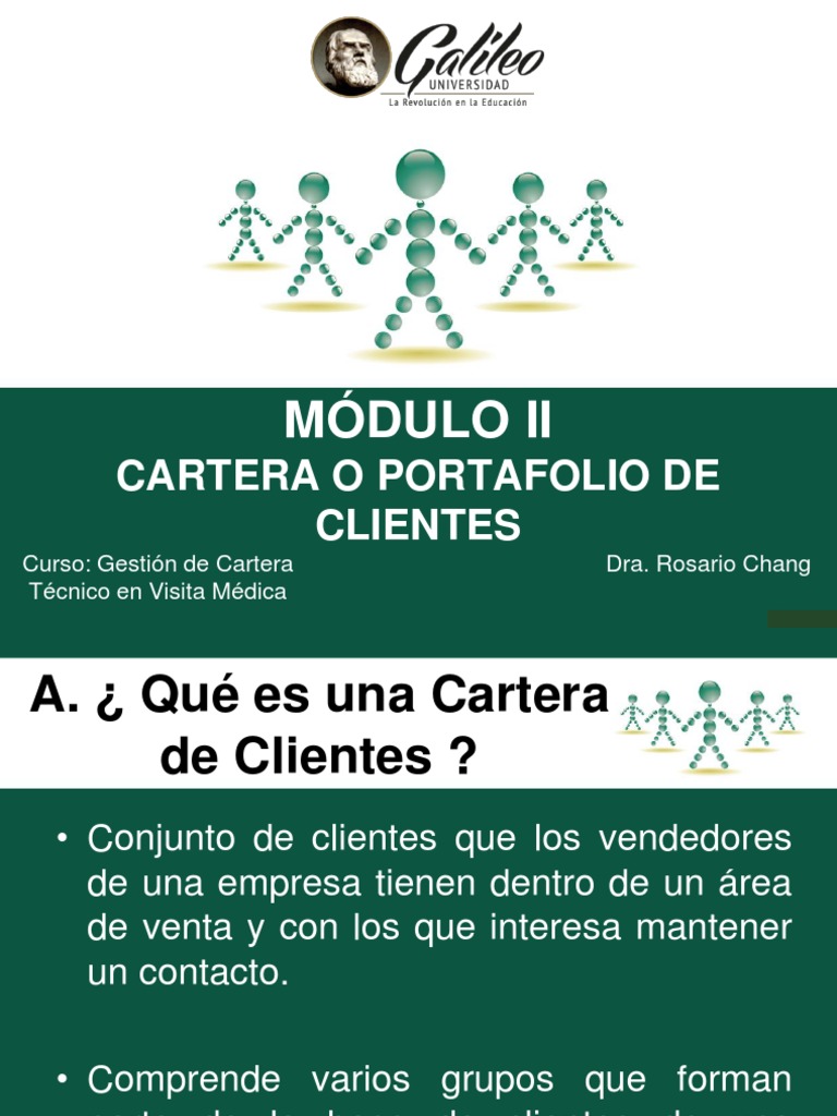 Cartera de Clientes PDF | PDF | Cliente | Mercado (economía)