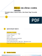 Estudo de Caso Obras em Praias