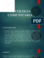 Psicologia Comunitária: conceitos, objetivos e especificidades