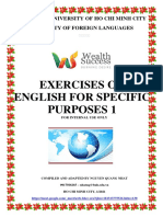 Exercises On English For Specific Purposes 1: Banking University of Ho Chi Minh City Faculty of Foreign Languages