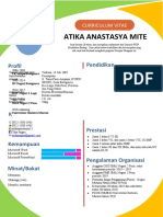 Atika Anastasya Mite: Curriculum Vitae