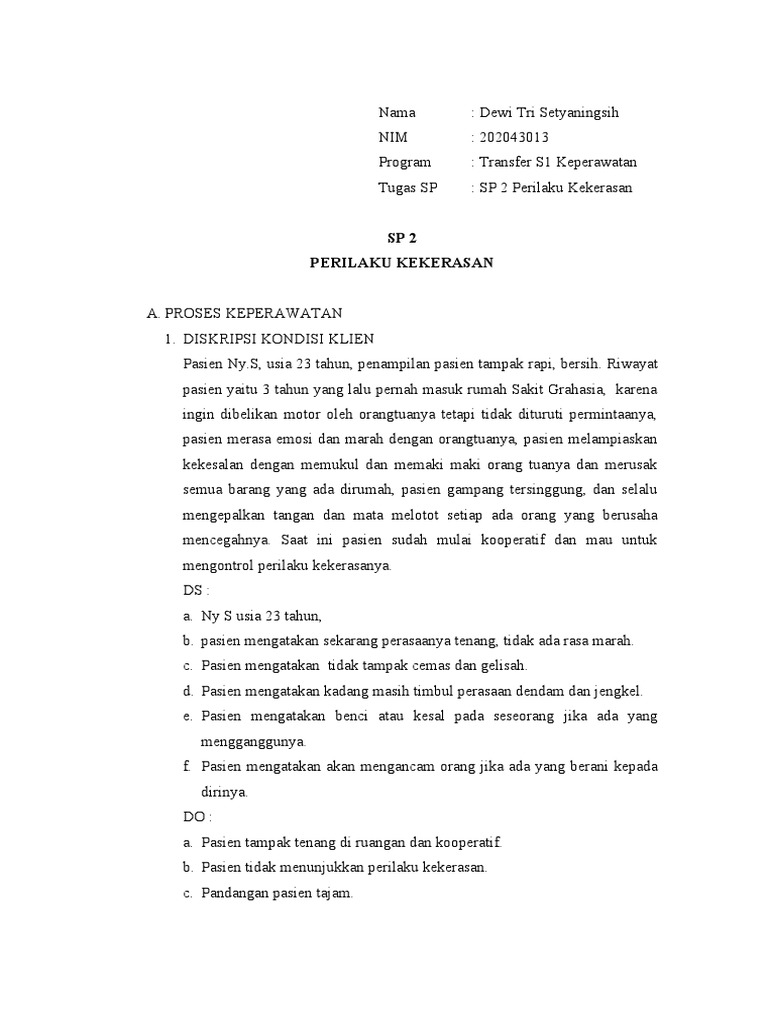 SP 2 RPK | PDF | Pengembangan Diri | Sains & Matematika