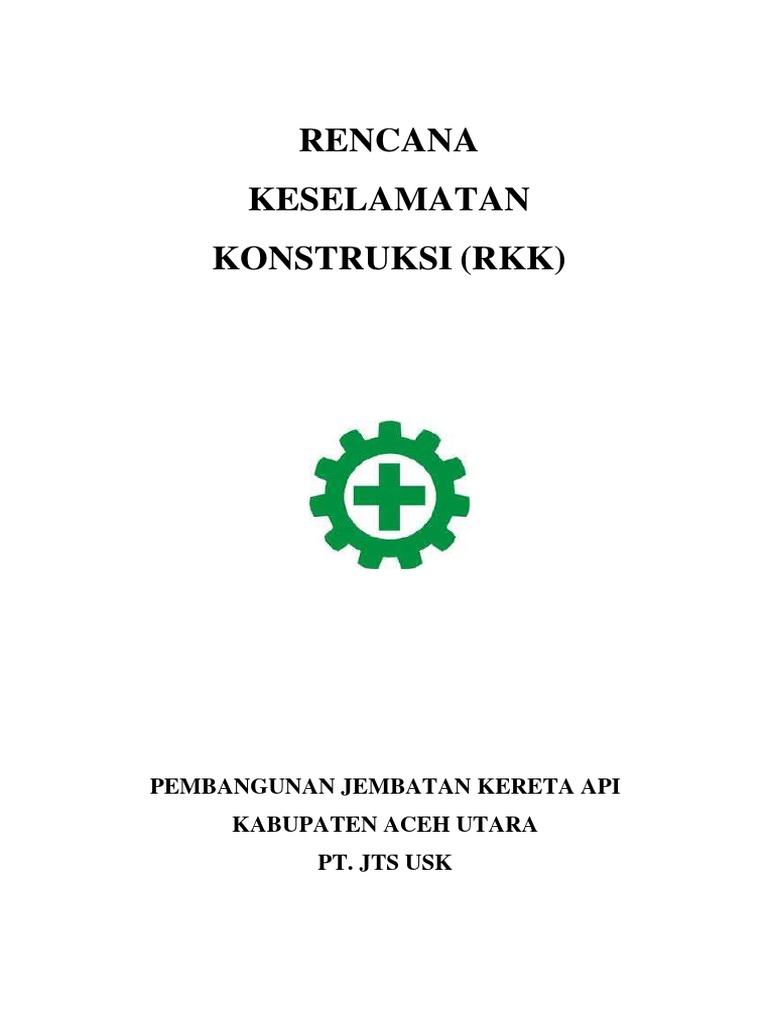 Rencana Keselamatan Konstruksi Jembatan Aceh | PDF