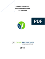 Proposal Penawaran E-Learning LPP Quantum 2019