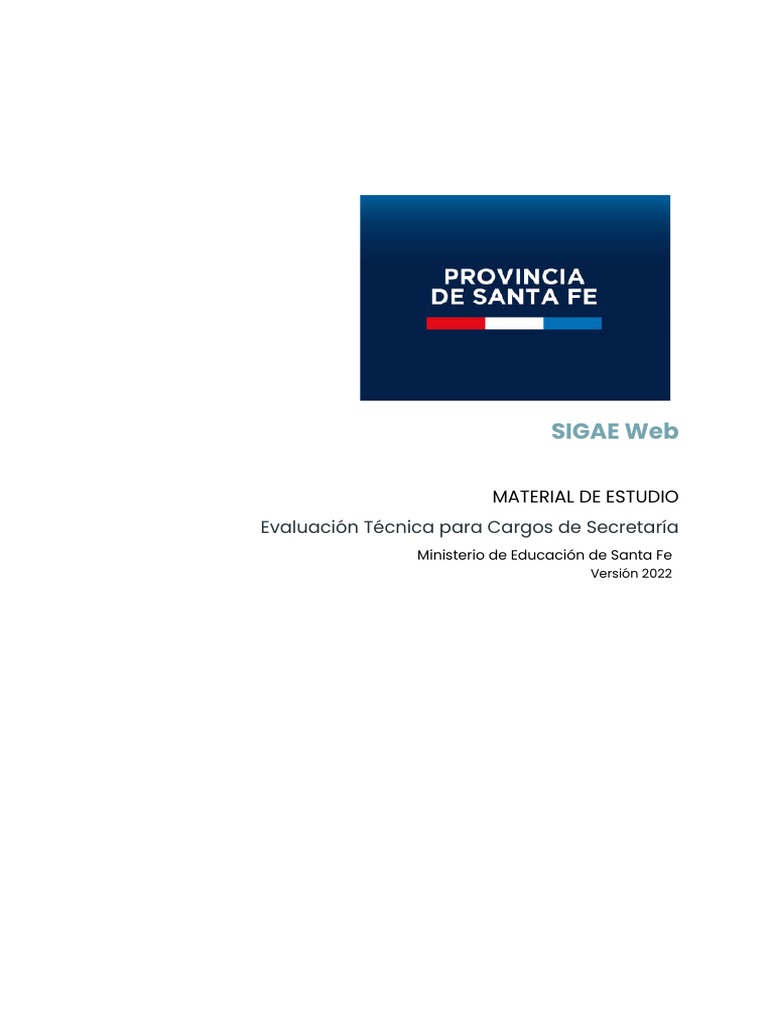 Guía del Sistema SIGAE Web Escolar | PDF | Red mundial | Internet y web