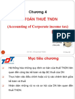 2022.2023 - HK2 - KTT - Chuong 4 Chapter 4 - Ke Toan Thue TNDN CIT Accounting - CS