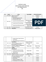 (Susunan Acara) Muscab DPC Pormiki Malang 2022