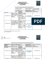 Plan de trabajo socioemocional escuela secundaria