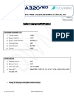 A320Neo - Start Procedure From Cold and Dark and Checklist