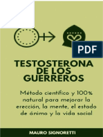 PDF Testosterona de Los Guerreros Metodo Cientifipre No 5 Spanish Edition Mauro Signoretti - Compress
