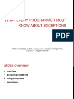 Exception Handling