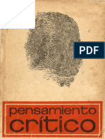 Pensamiento Crítico 39 Abril de 1970