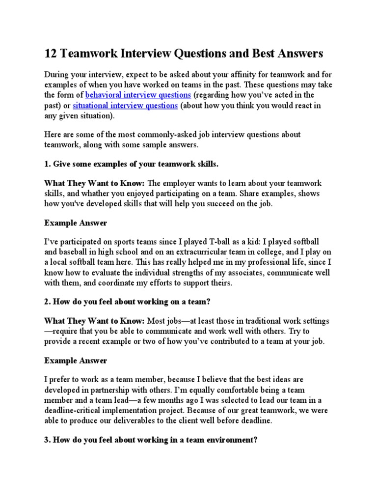 12-teamwork-interview-questions-and-best-answers-pdf-expense