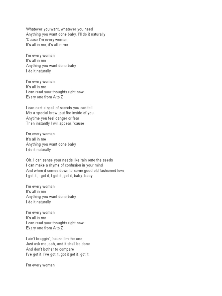i-m-every-woman-lyrics-pdf