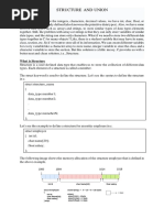 C Programming UNIT 4.3 Structure and Union