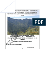 Caracterización geomorfológica de Huancabamba