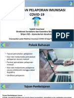 Pencatatan Pelaporan Imunisasi COVID-19 - Rev 9 Okt