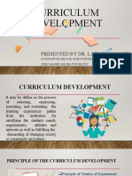 Curriculum Development