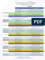 Agenda comunicaciones Aprisco