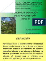 Caracterización de La Agroforestería