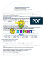 Terms and Conditions Agreement ไทย-อังกฤษ