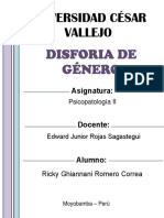 Disforia de Género - Grupo #07