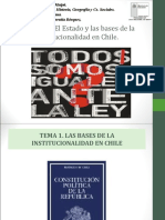 Bases de La Institucionalidad y Poderes Del Estado