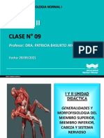 Clase 9 Morfofisiologia Normal I 2021 - II Dra Patricia Basurto.