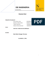 Examen Final de Gestion y Direccion de Empresa